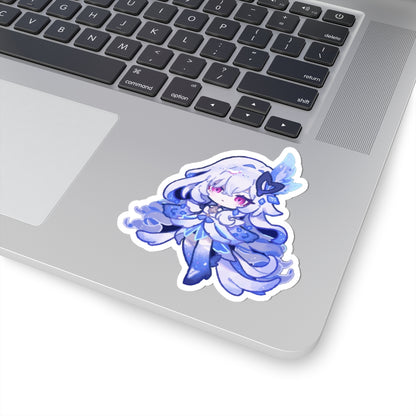 Whimsical Character Kiss-Cut Stickers, Cute Anime Stickers, Laptop Stickers, Gift for Friends, Magical Decor