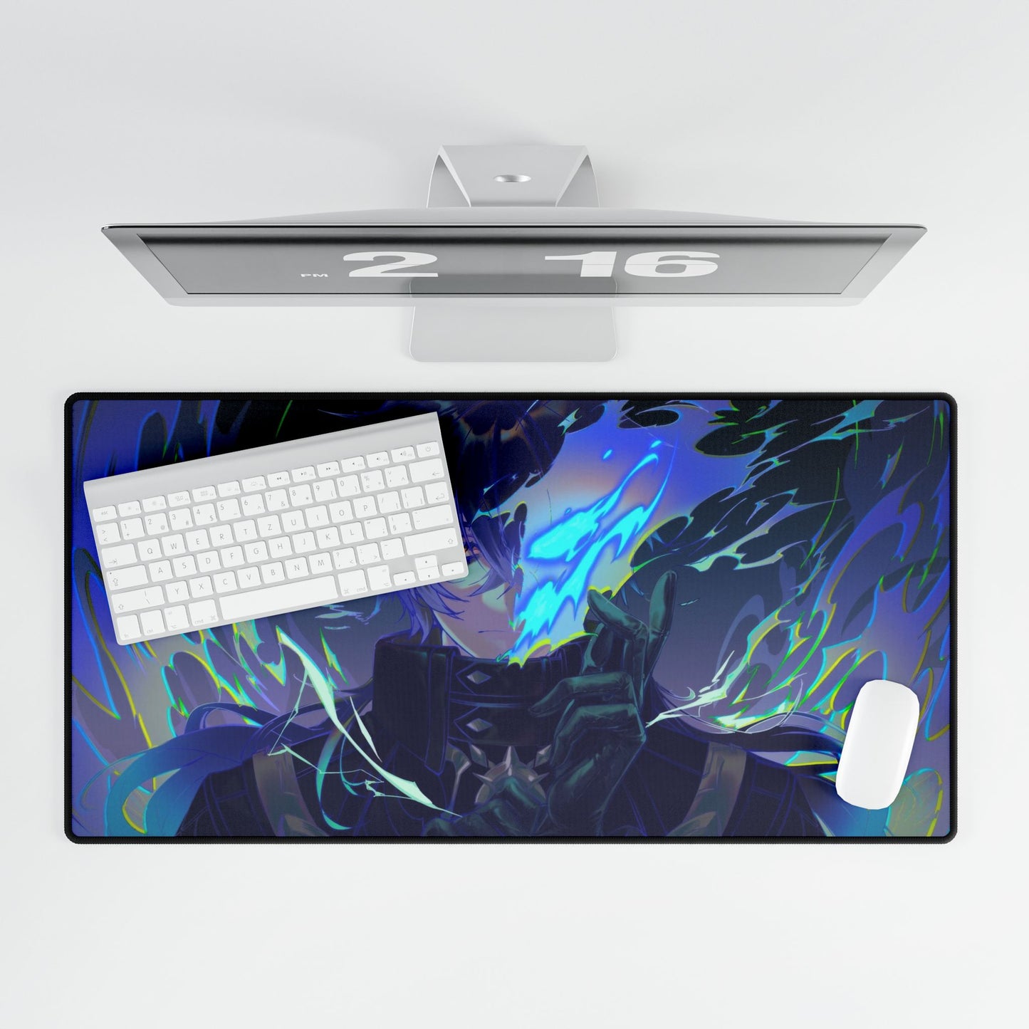 Mystical Anime Desk Mat - Gaming, Office Decor, Art Print, PC Accessories, Unique Gift