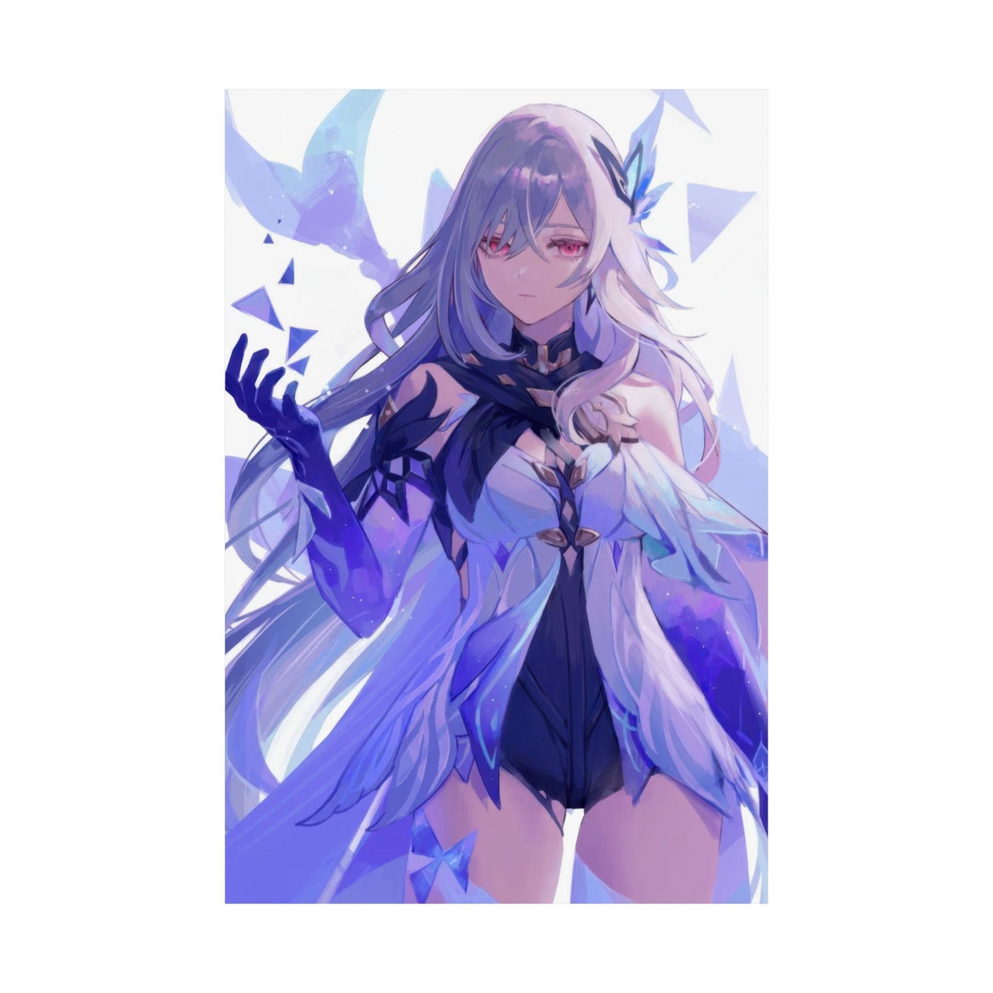 Elegant Satin Art Posters, Wall Decor, Anime Aesthetic, Gift for Fans, Home Decoration, Collectible Art