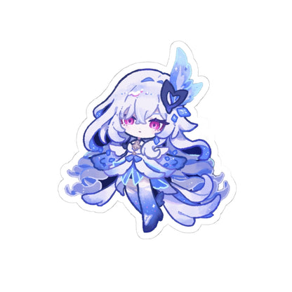 Whimsical Character Kiss-Cut Stickers, Cute Anime Stickers, Laptop Stickers, Gift for Friends, Magical Decor