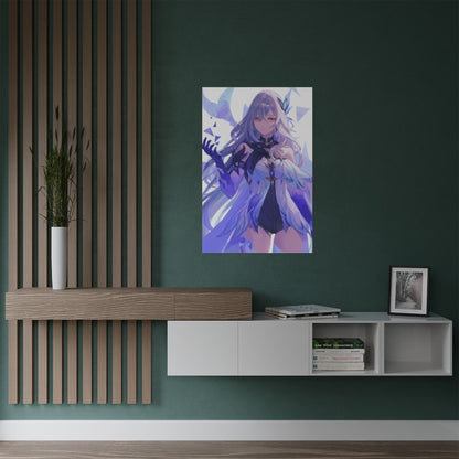 Elegant Satin Art Posters, Wall Decor, Anime Aesthetic, Gift for Fans, Home Decoration, Collectible Art